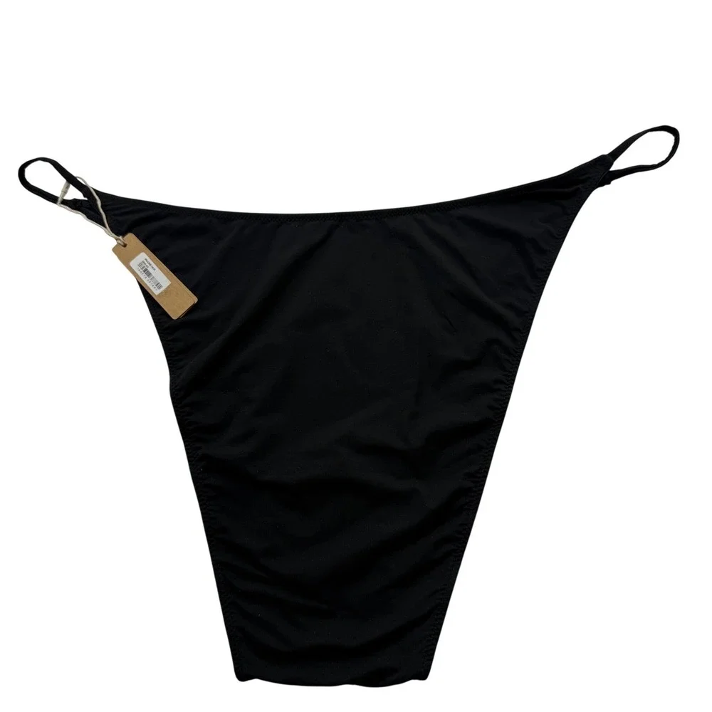 SKIMS Micro Cording V Cheeky Bikini Lot of 3‎ Onyx 4X - Picture 3 of 7
